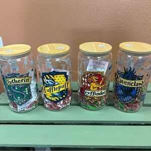 Harry Potter glass cup